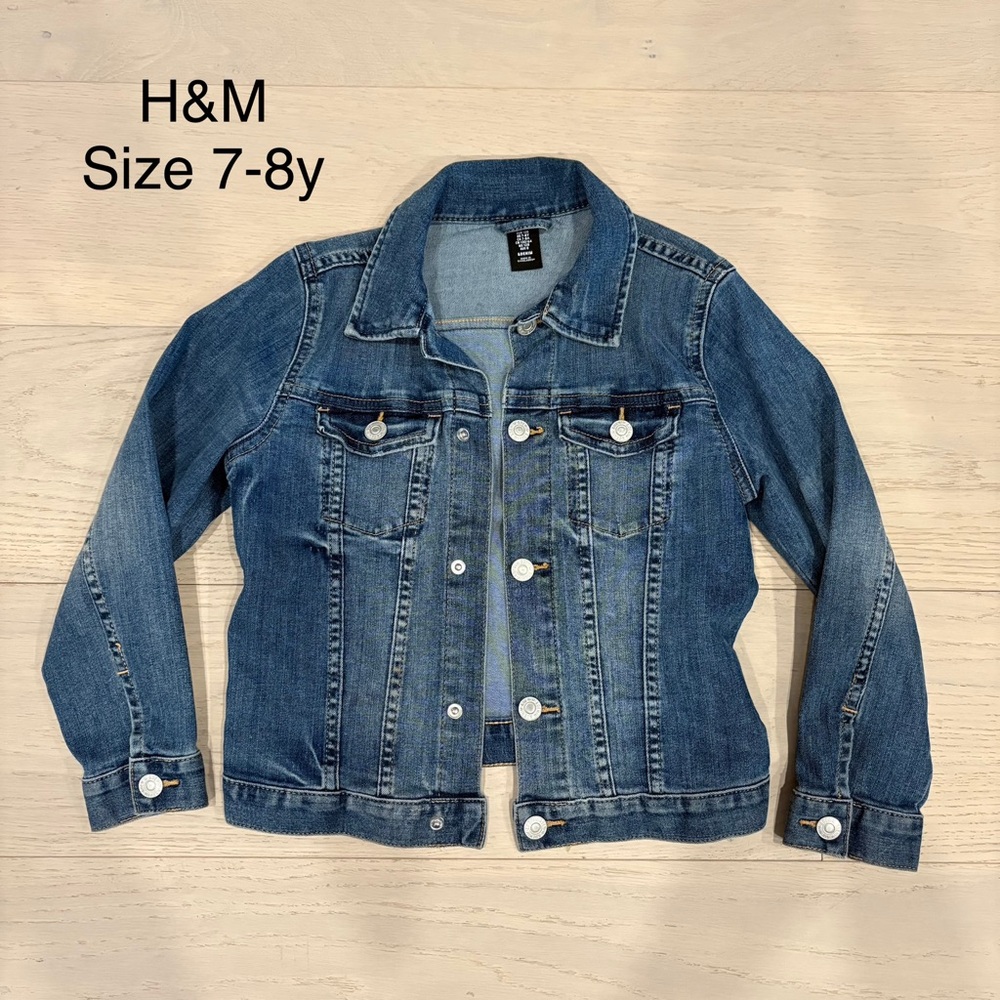 H&M | Blue Denim Jacket | 7-8 Y